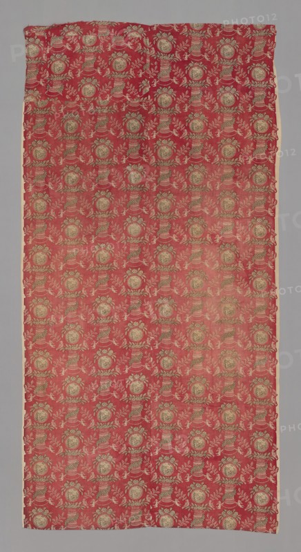 Eros (Furnishing Fabric), France, c. 1810. Designed by Jean Baptiste Marie Huet.