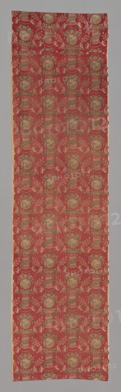 Eros (Furnishing Fabric), France, c. 1810. Designed by Jean Baptiste Marie Huet.