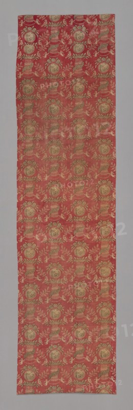 Eros (Furnishing Fabric), France, c. 1810. Designed by Jean Baptiste Marie Huet.