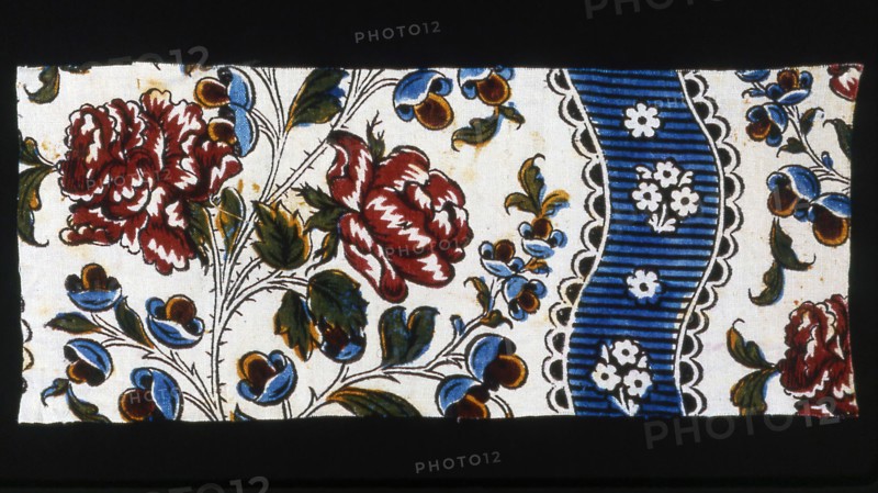 Blue Ribbon (Furnishing Fabric), France, 1760/64.