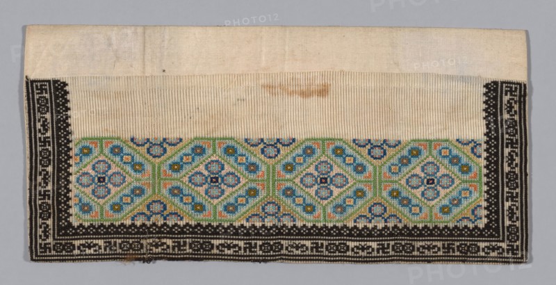 Trouser Band, China, Qing dynasty (1644-1911), 1875/1900.