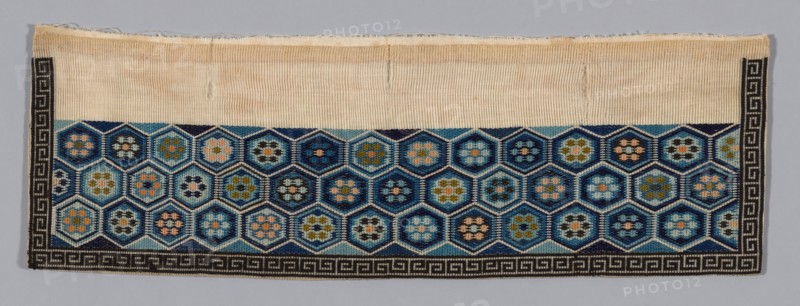 Woman's Trouser Band, China, Qing dynasty (1644-1911), 1875/1900.