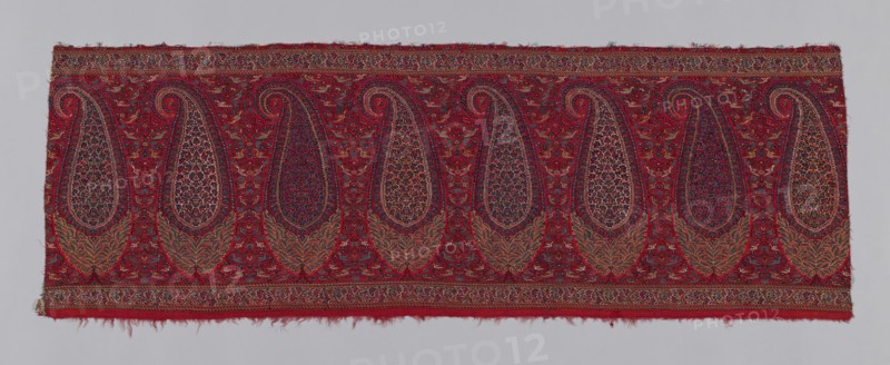 Fragment (Shawl Border), India, 1800/25.
