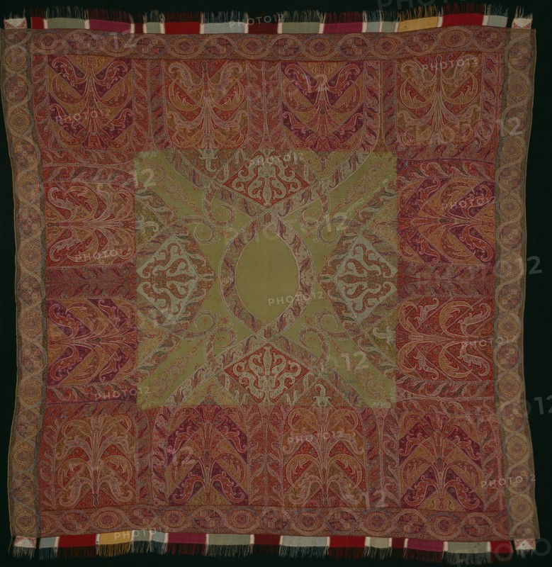 Square Shawl, India, 1840/45.