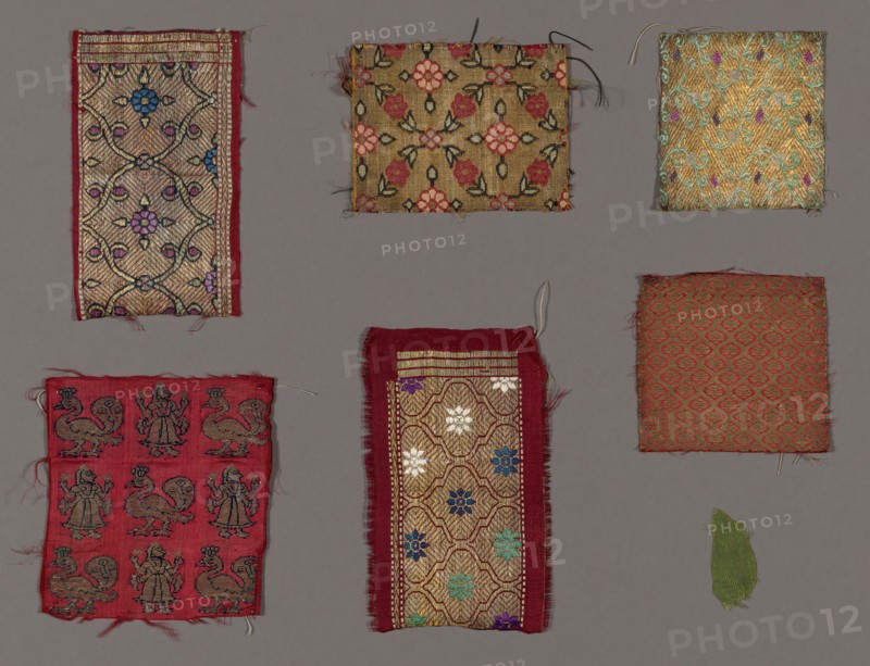 Kimkhwab Textiles, India, c. 1874.