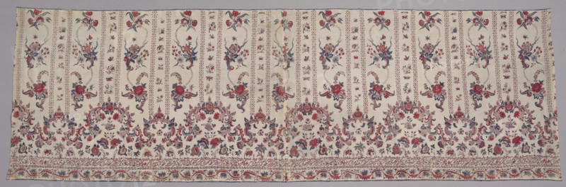Panel of Chintz for a Skirt, India, 1730-50.