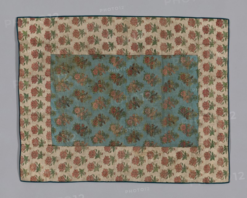 Cover (Furnishing Fabric), Iran, 18th/19th century. Floral pattern with birds.