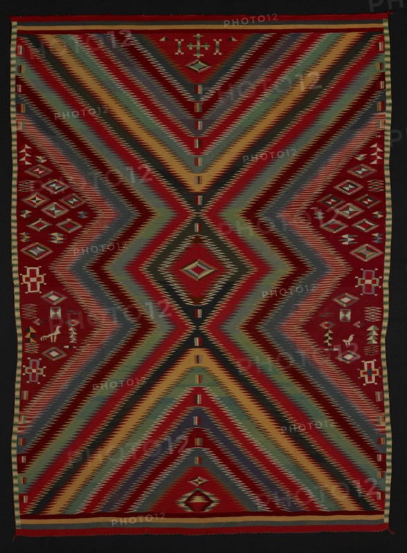 Eye-Dazzler Weaving, New Mexico, 1880/1900.