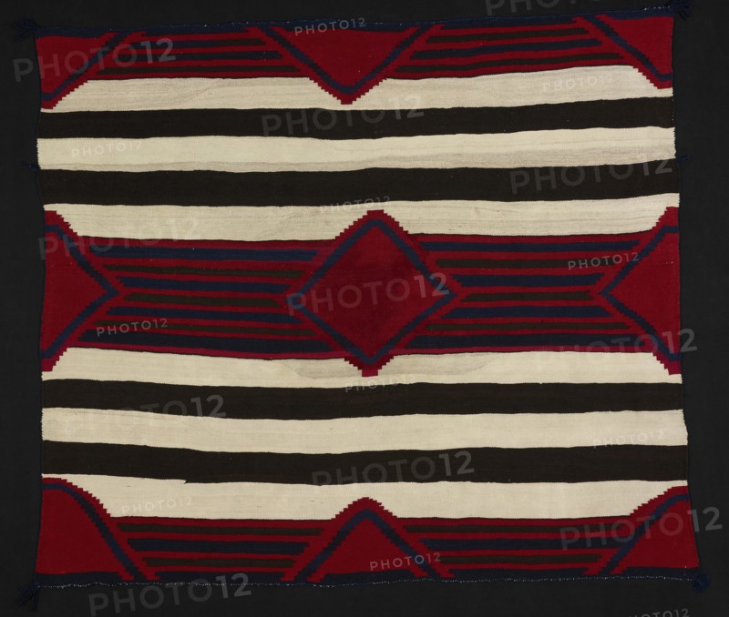 Chief Blanket (Third Phase), Southwest, c. 1860/65.