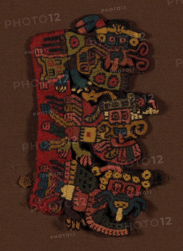 Fragment (Border), Peru, 100 B.C./A.D. 200.