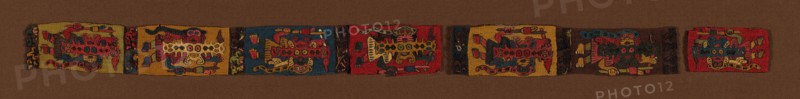 Fragments (Border), Peru, 100 B.C./A.D. 200.