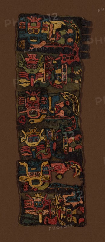 Border Fragments, Peru, 100 B.C./A.D. 200.