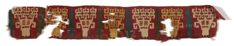 Fragment (Band), Peru, A.D. 700/900.