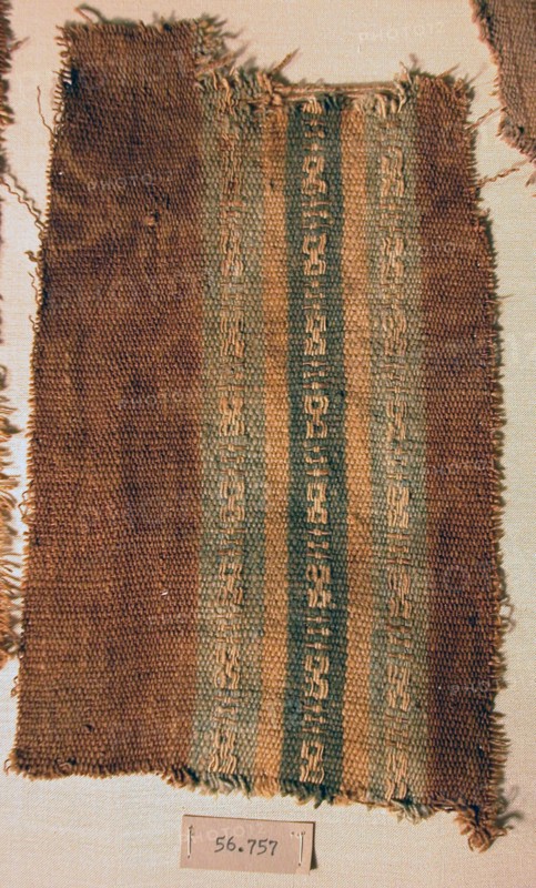 Fragment, Peru, A.D. 1000/1476. Culebra Valley, La Capilla.