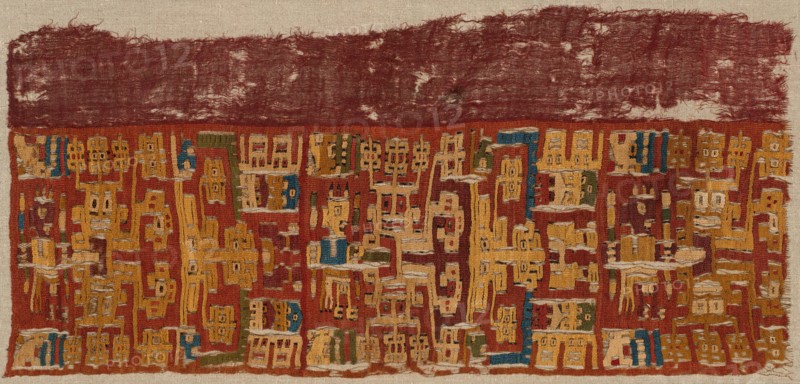 Fragment, Peru, 200 B.C./A.D. 600.