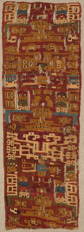 Fragment, Peru, 200 B.C./A.D. 600.