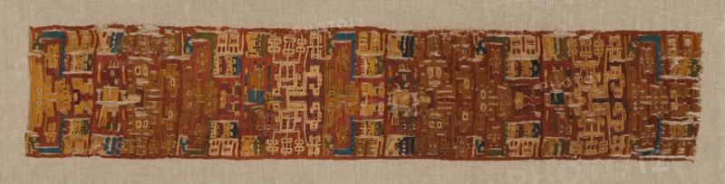 Fragment, Peru, 200 B.C.-600 A.D..
