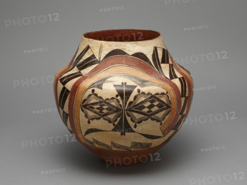 Polychrome Jar, c. 1880.