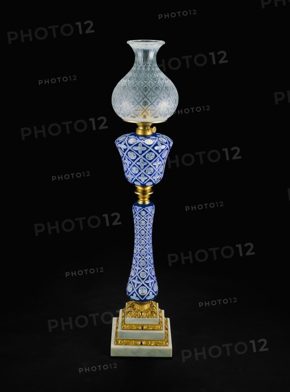 Double-Plated Lamp, c. 1865.