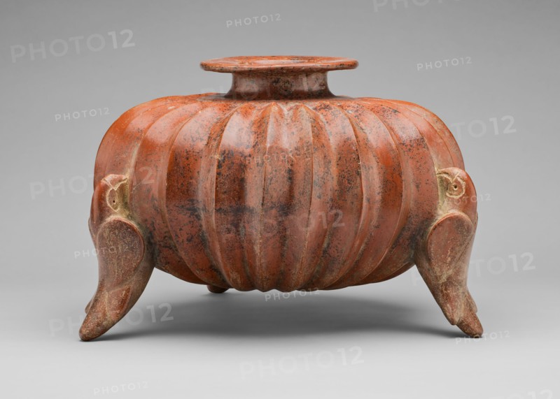 Vessel in the Form of a Calabash, A.D. 1/200.