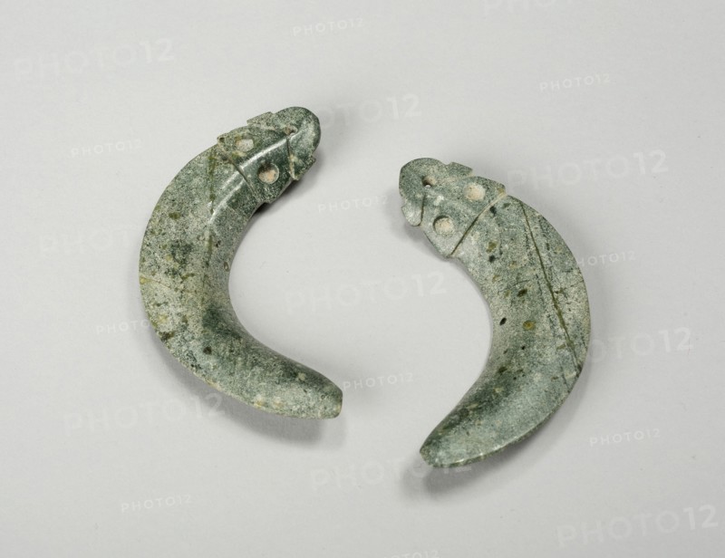 Pair of Earrings, 200 B.C./A.D. 200.