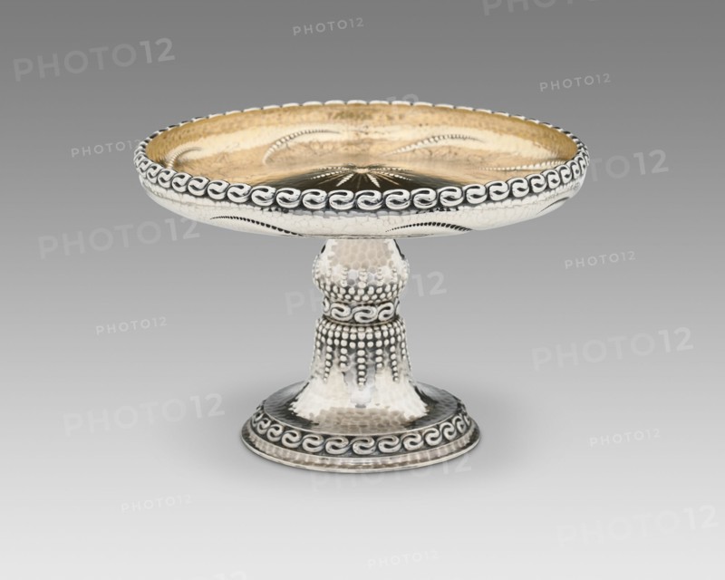 Compote, c. 1882. Dessert dish. Design attributed to Charles Osborne.