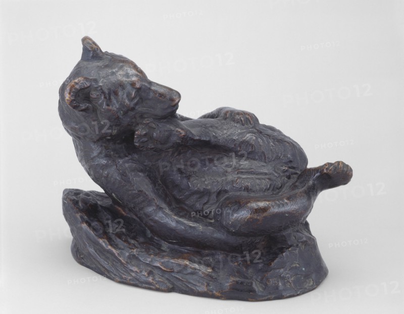 The Soul of Contentment (Black Bear), Modeled 1886, cast 1886/99.