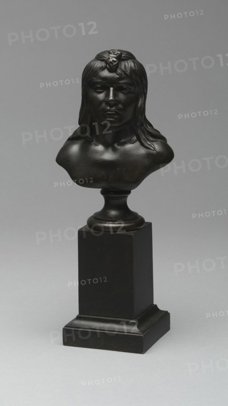 Bust of an American Indian, Modeled 1848/49, cast 1849.