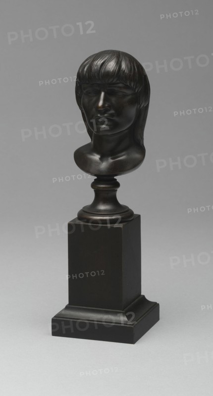 Head of an American Indian, Modeled 1848/49, cast 1849.