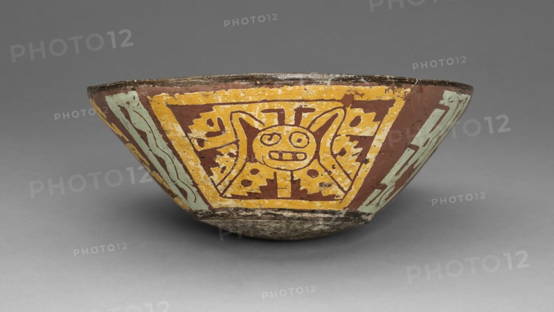 Bowl with Abstract and Geometric Designs, A.D. 600/900.