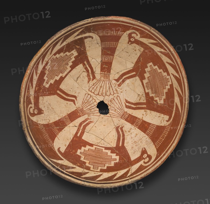 Bowl with Three-part Antelope Design, 950/1150.
