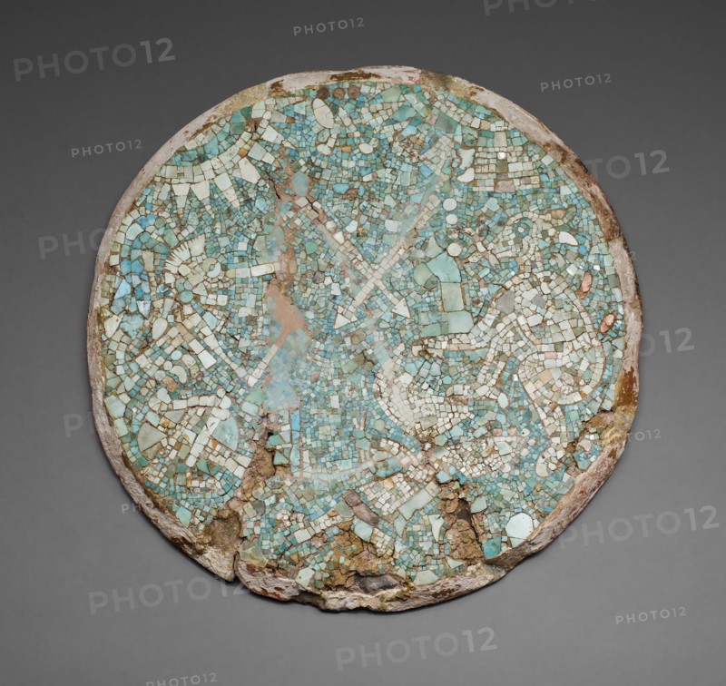 Mosaic Disk with a Mythological and Historical Scene, 1400/1500.