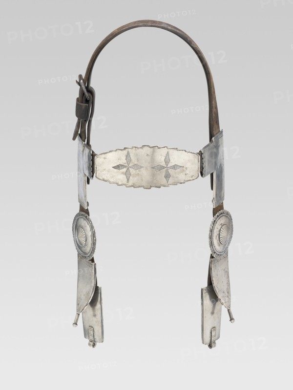 Horse Headstall, 1870s.