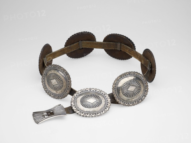 Concho Belt, 1880s.