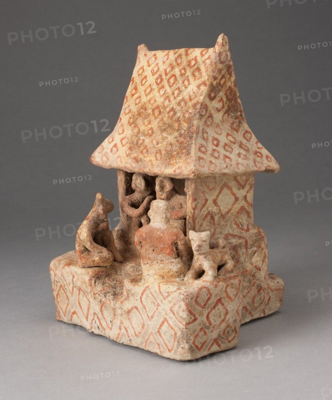 House Model Depicting a Ritual Feast, 100 B.C./A.D. 300.