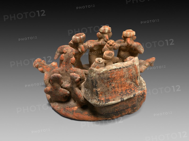 Funerary Cheek-Piercing Ritual, 200 B.C./A.D. 300.