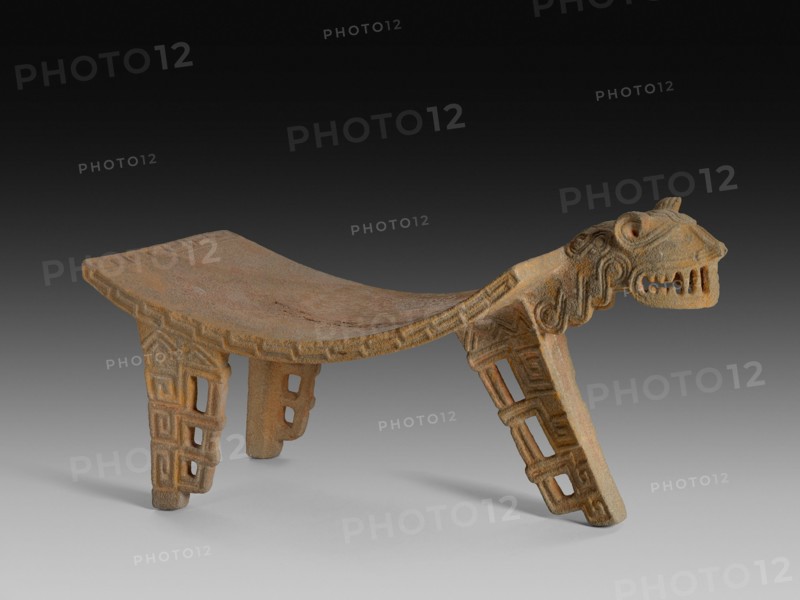 Ceremonial Grinding Table (Metate) in the Form of a Feline, A.D. 500/1000.