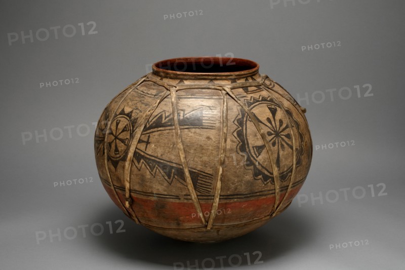 Polychrome Jar, c. 1770.