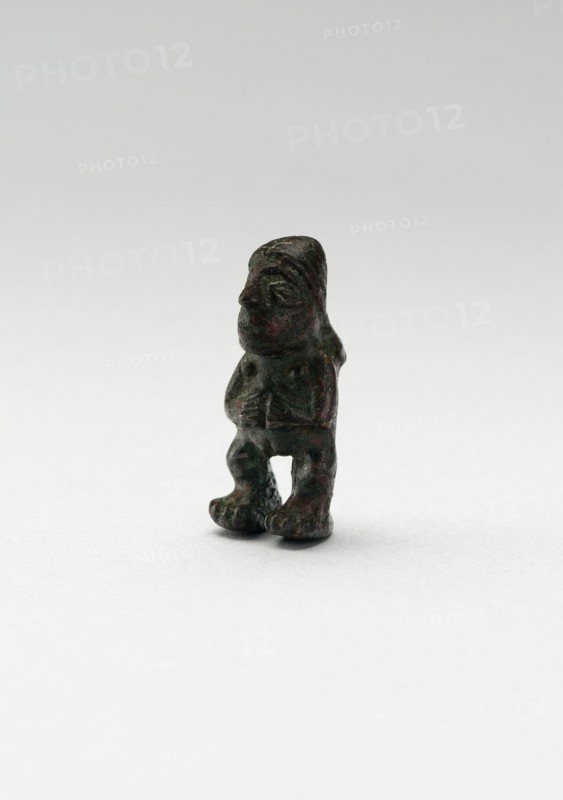 Small Female Figure, Possibly a Finial for Pin or Blade, A.D. 1450/1532.