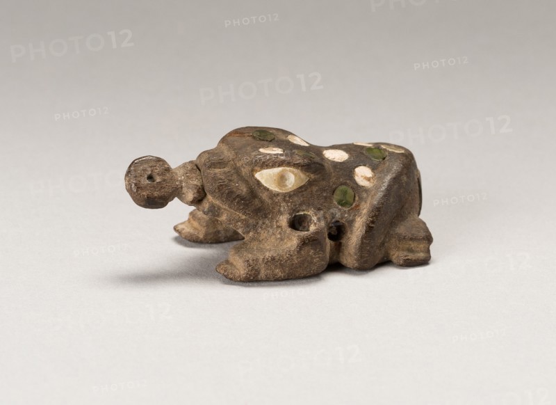 Container For Lime in the Shape of a Frog, c. 100 B.C./A.D. 500.