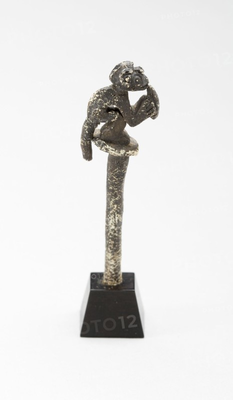 Stopper or Spoon with Figure of Monkey [Broken at Bottom], A.D. 1450/1532.