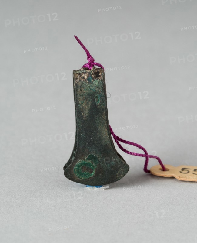 Celt-shaped Tweezers, Probably A.D. 1000/1400.