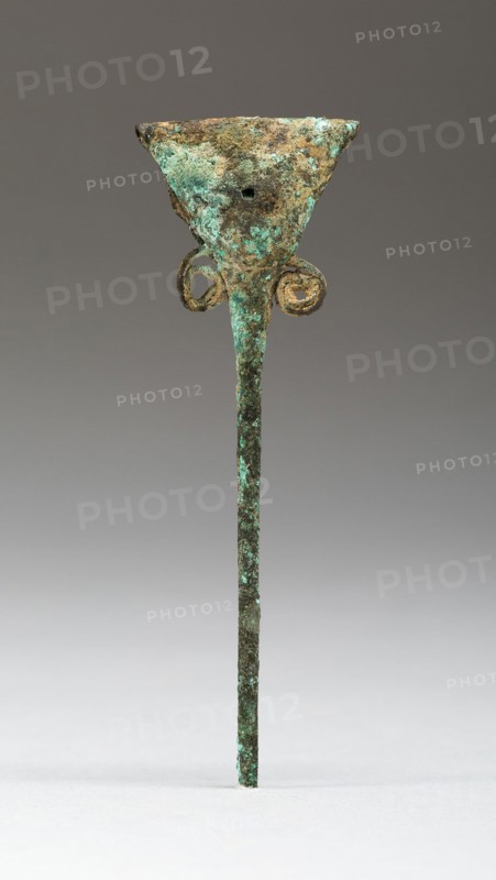 Hair Ornament or Pin with Triangular Head and Rattle, A.D. 1000/1532.