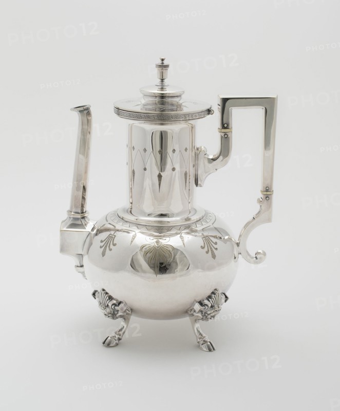 Coffee Pot, part of Tea and Coffee Service, 1878.