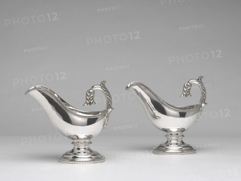 Pair of Sauceboats, c. 1830.