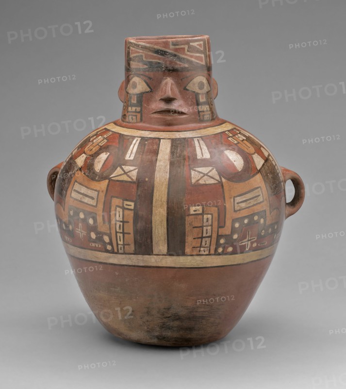Jar in the Form of an Abstract Human Figure, A.D. 700/1000.