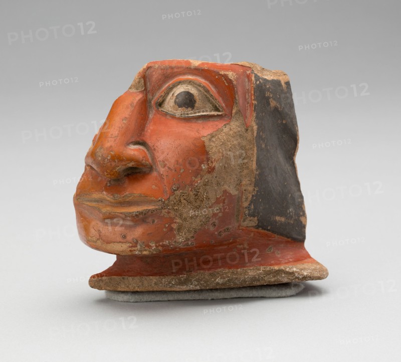 Head Fragment from a Large Ceremonial Jar, A.D. 700/800.