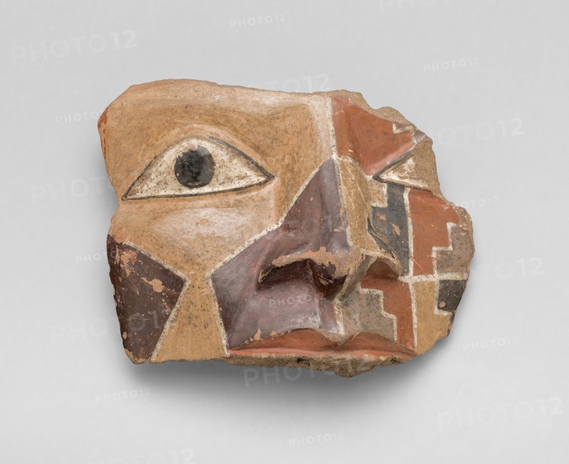Head Fragment from a Large Ceremonial Jar, A.D. 700/800.