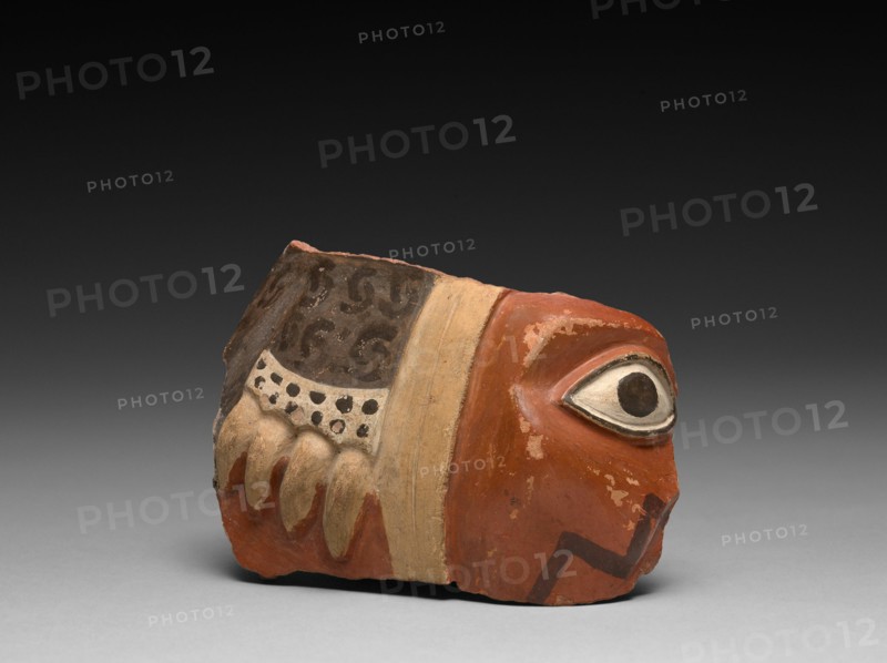 Head Fragment from a Large Ceremonial Jar, A.D. 700/800.