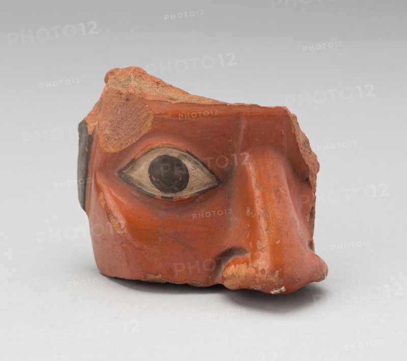 Head Fragment from a Large Ceremonial Jar, A.D. 700/800.